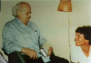 Moshé Feldenkrais und Anne Wechmann, USA 1980